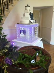 Large, Bespoke Cake Stand Ice Sculpture