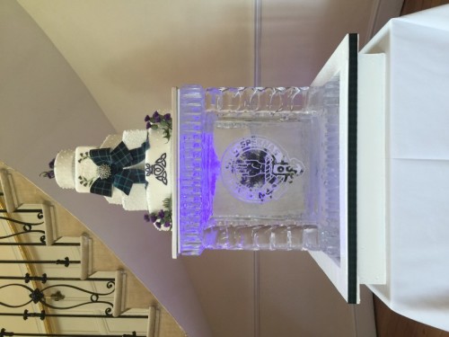 Large, Bespoke Cake Stand Ice Sculpture