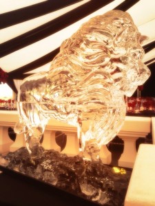 Lion (double block sculpture)