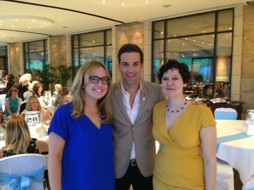 Gethin Jones at the Ladies Who Lunch For Luca event